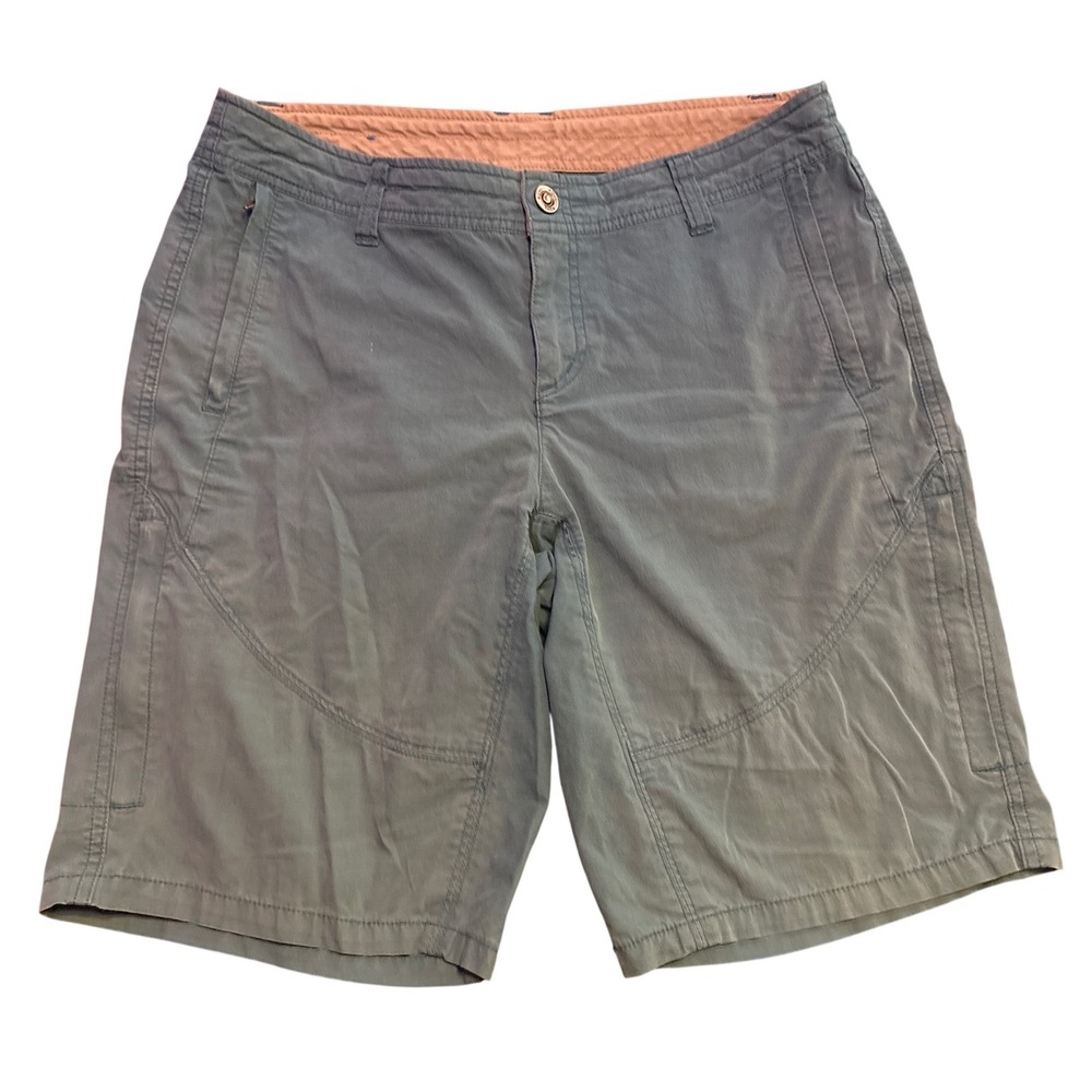 KÜHL Splash 11 Blue Gray Hiking Utility Bermuda Shorts Women's Size 10